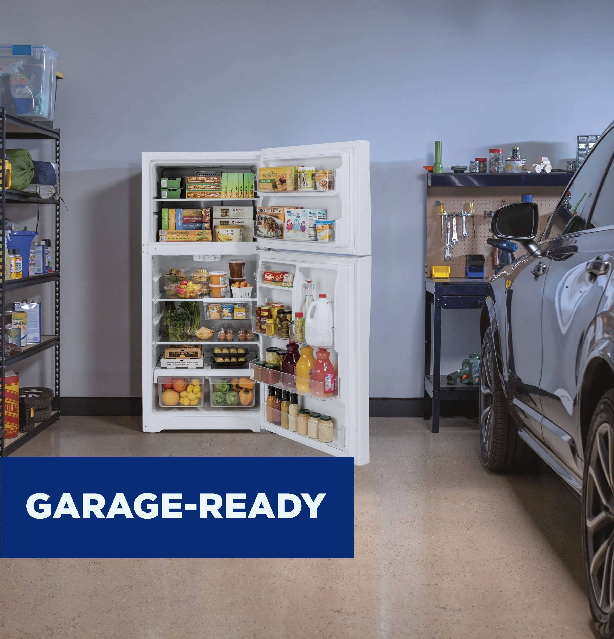 Garage-Ready Top Freezer Refrigerator