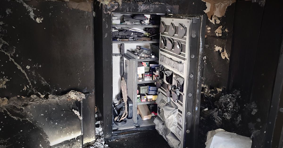 Fort Knox Titan After a Fire