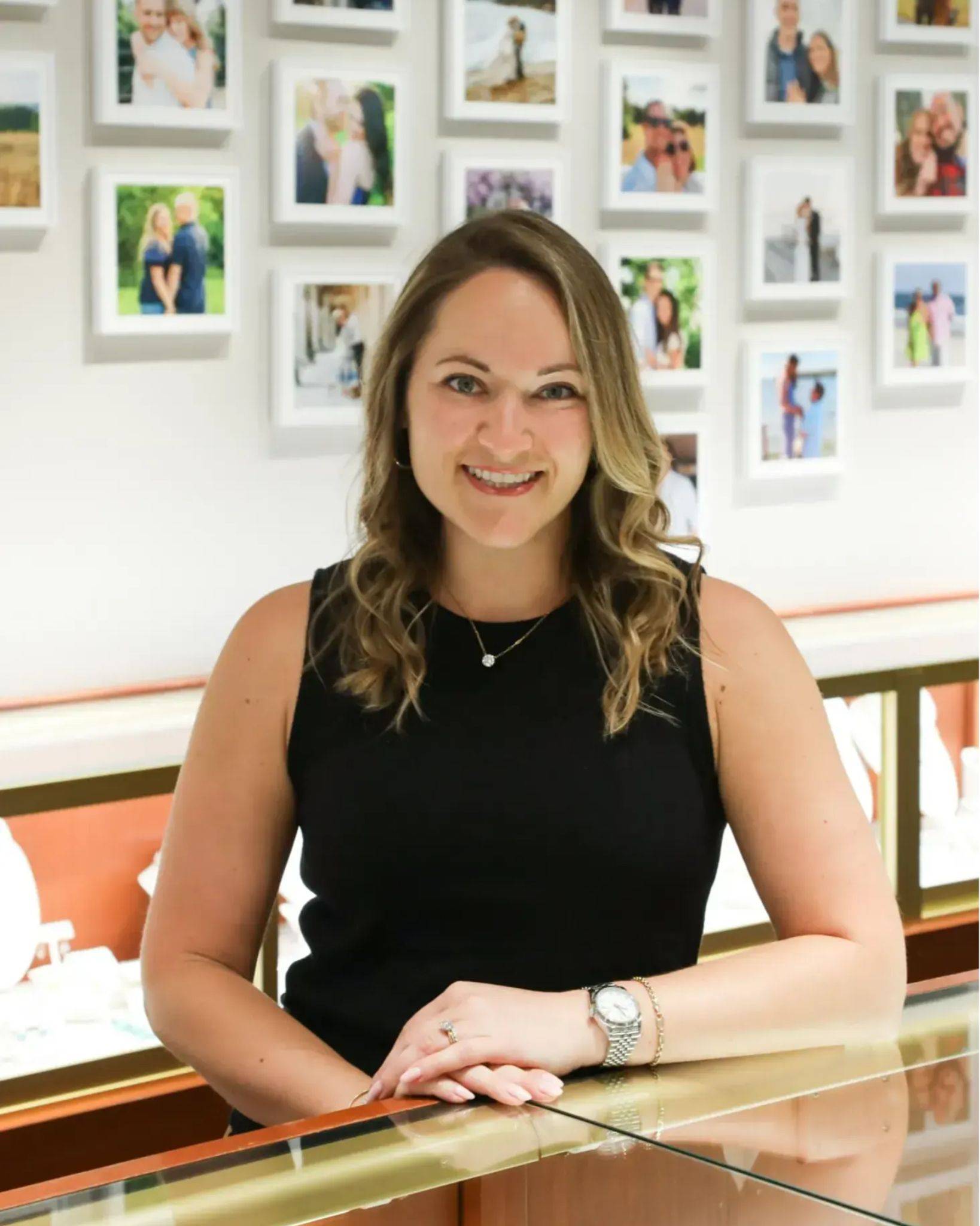 Juliet Slaby, Director of Private Sales at Henne Jewelers