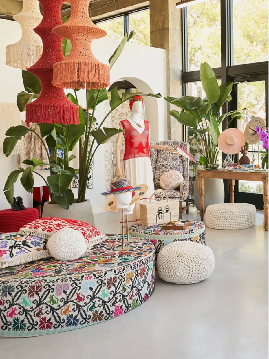 The Carolina K store in Little River, Miami with textiles, homeware and clothing