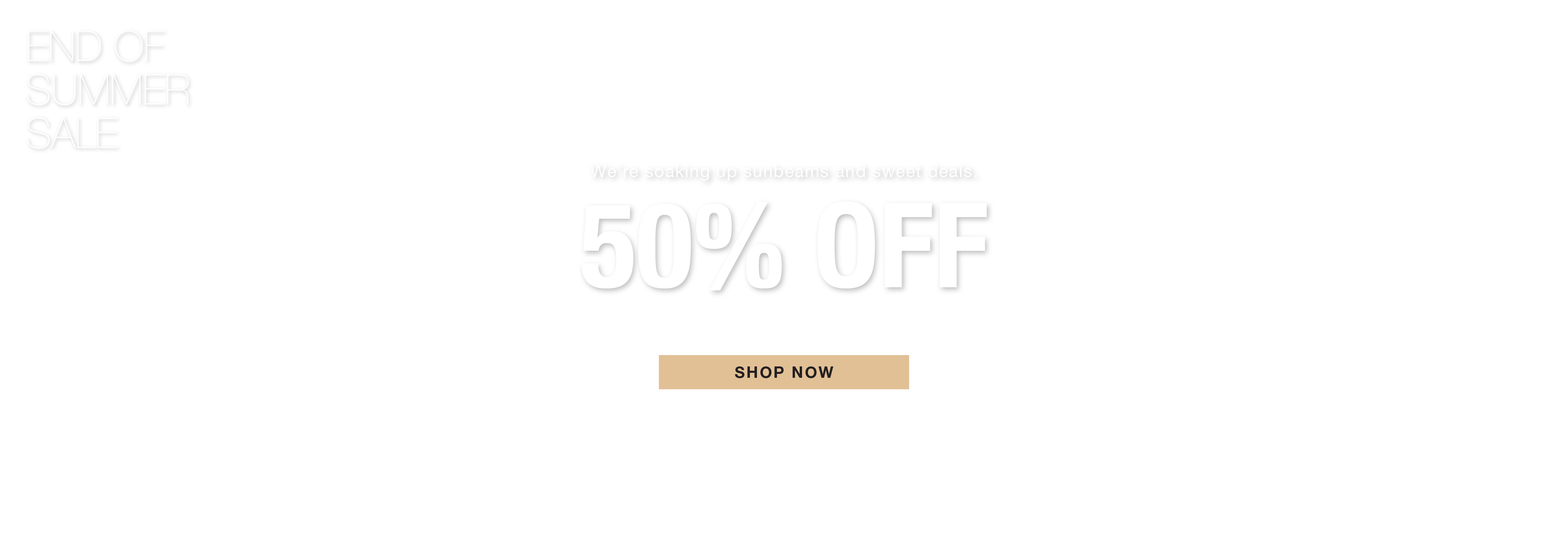 60% OFF promotion banner with a call to action.