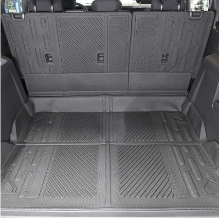 IAG I-Line 4PC Molded Rear Seat Protector Mats for 2021+ Ford Bronco Four Door  - Installed 3