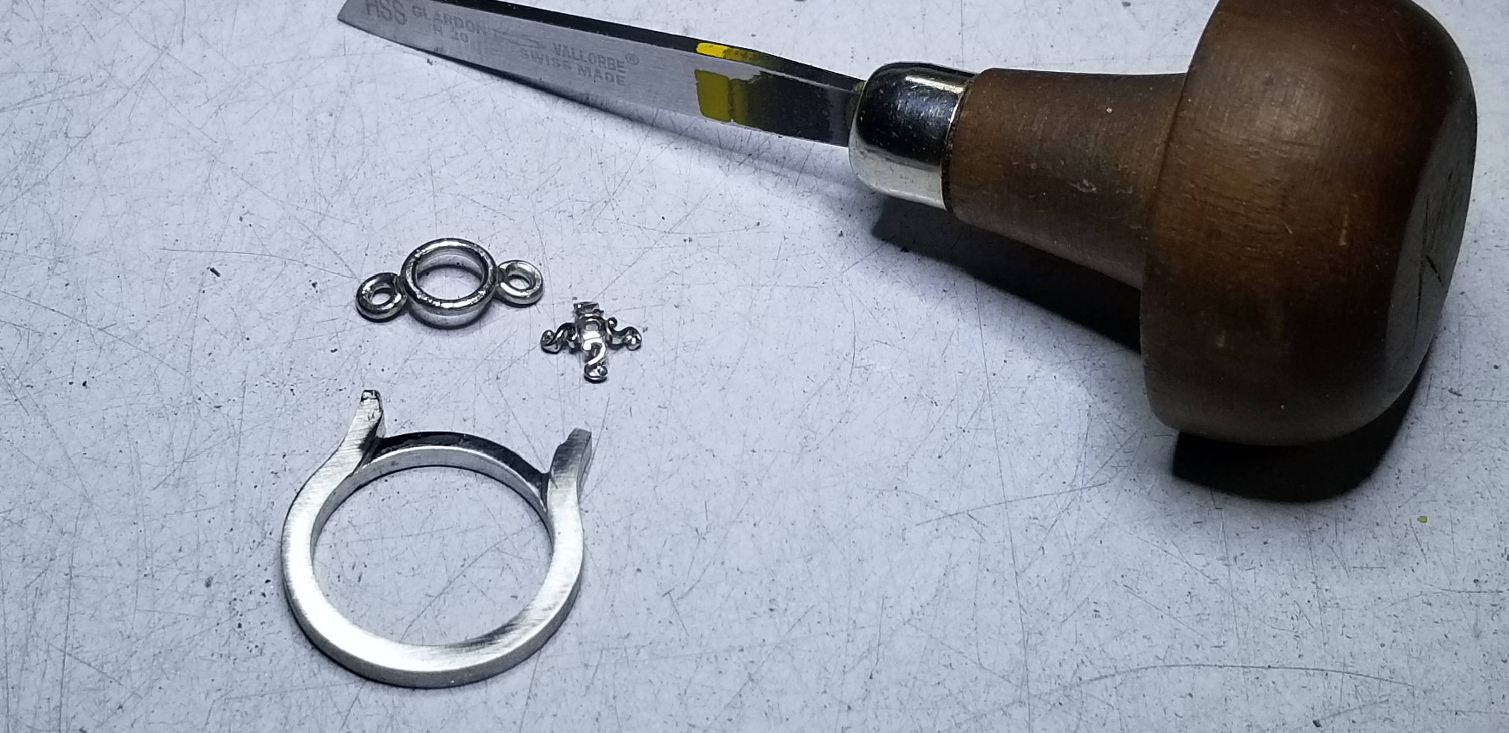 Unfinished Ring and Tools