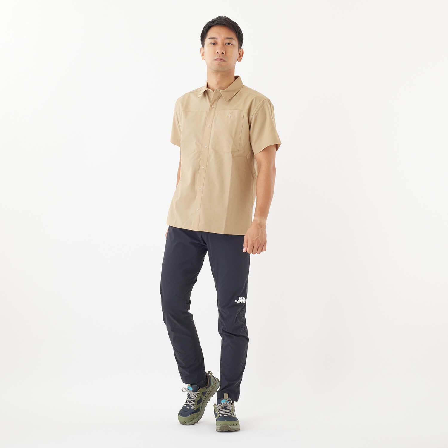 STATIC（スタティック）/スネークダイクショートスリーブシャツ/UNISEX