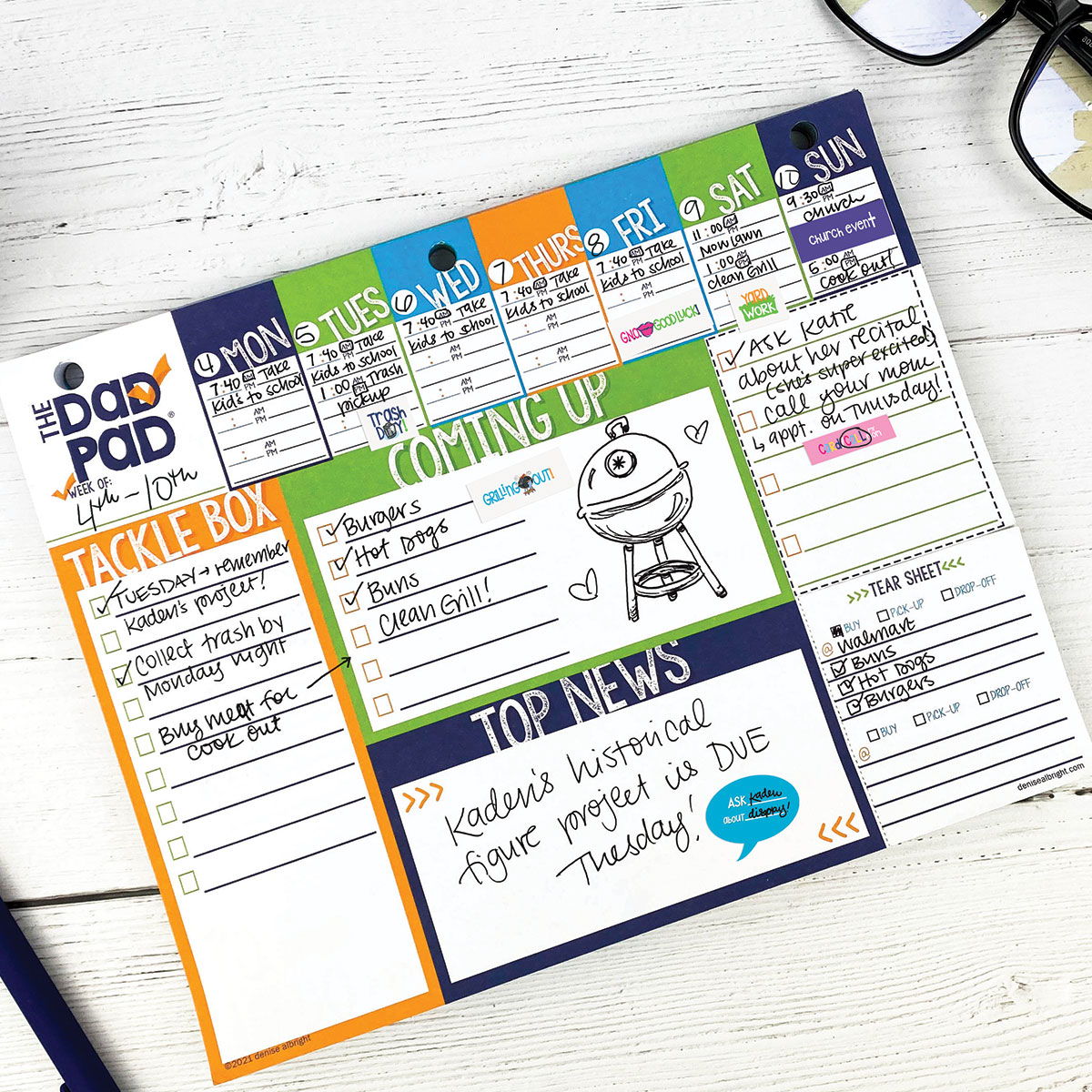 Get the Dad Pad® Man Planner