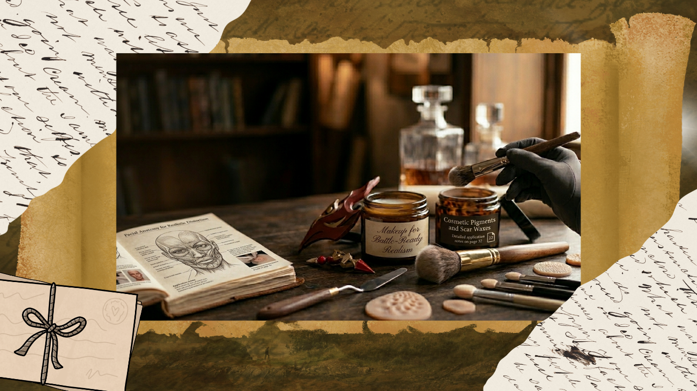 Editorial visual for the section: Makeup Tips for Battle-Ready Realism