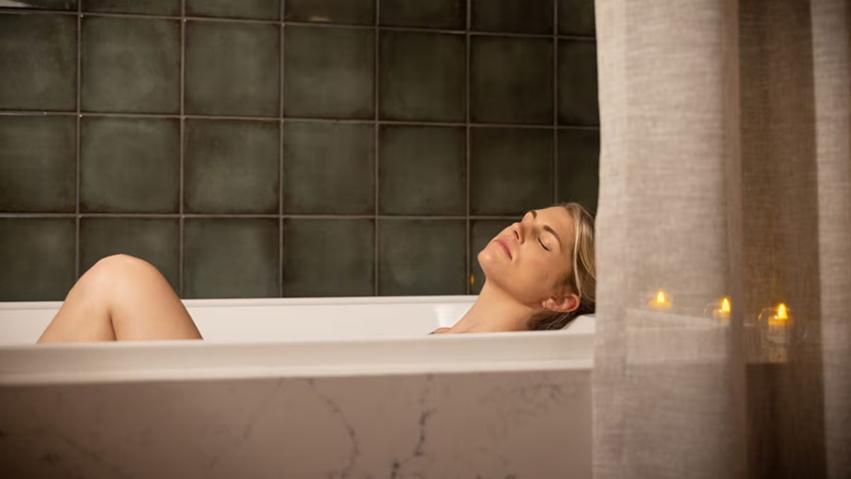 Body scrub and polish spa treatment