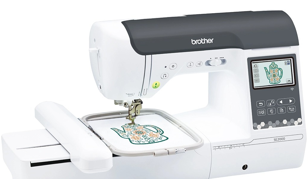 Brother SE2000 Sewing and Embroidery Machine Design Database Transfer
