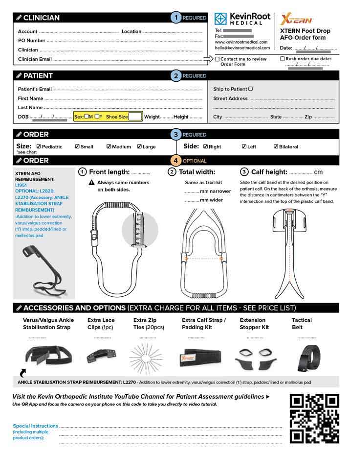 Order Form Directory – KevinRoot Medical