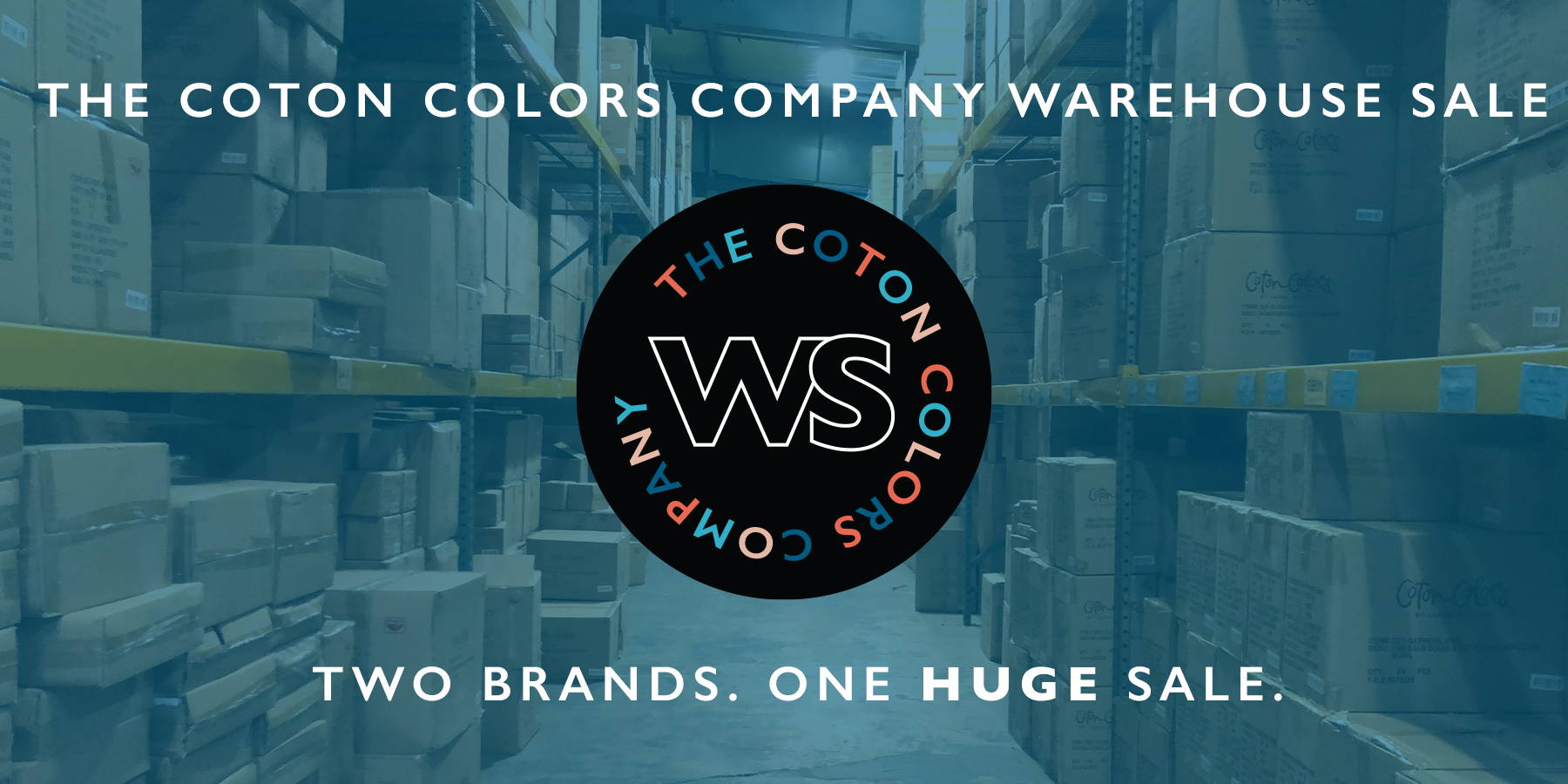 Warehouse Sale Coton Colors by Laura Johnson