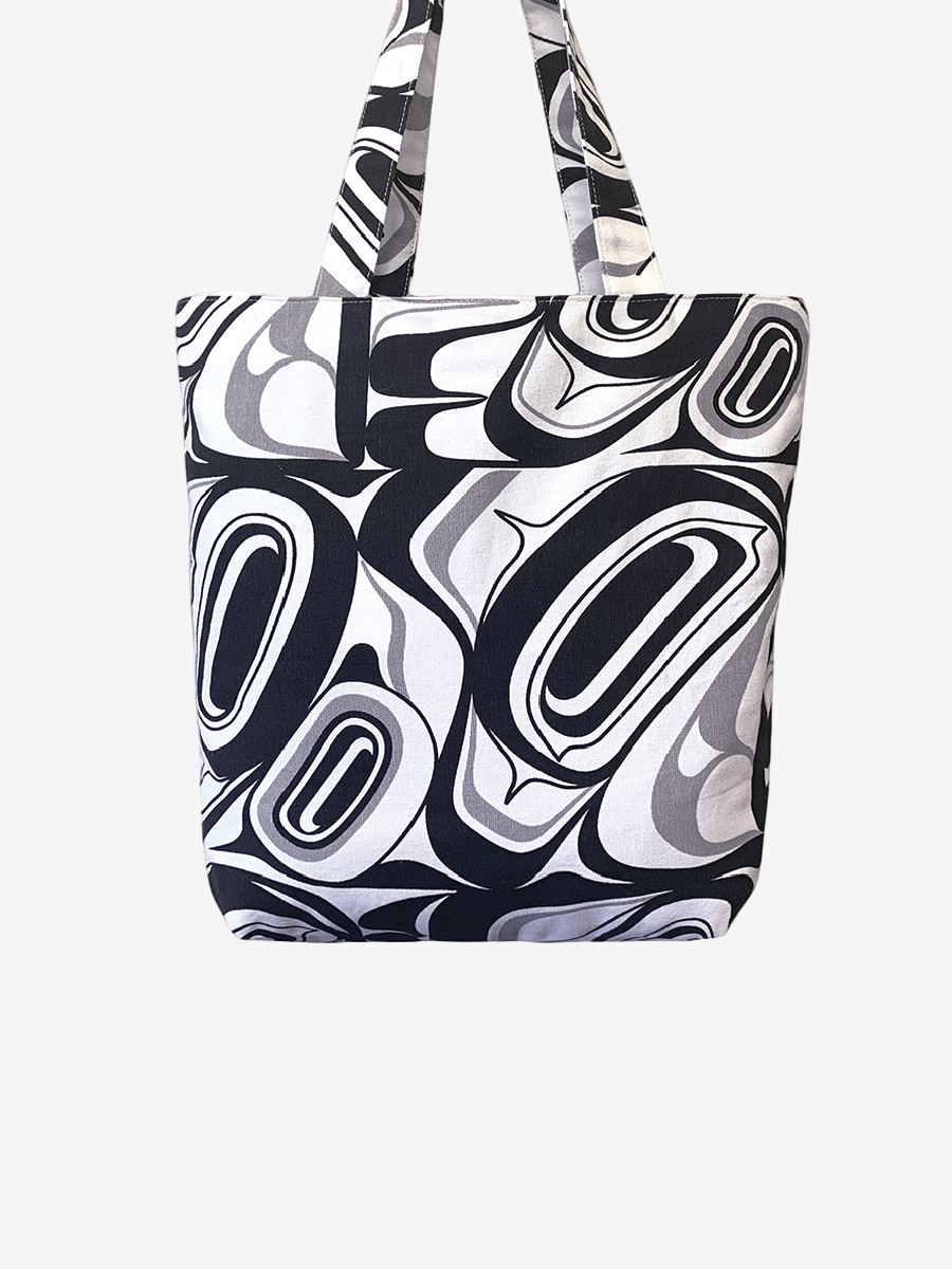 Eagle Canvas Tote by Roger Smith, Haida