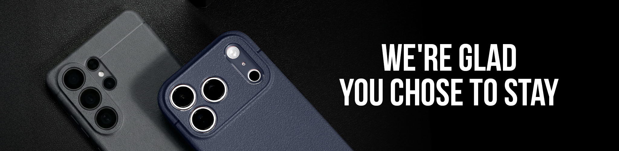 Sheath in gray for galaxy S26Ultra and celestial blue for iphone 17 pro