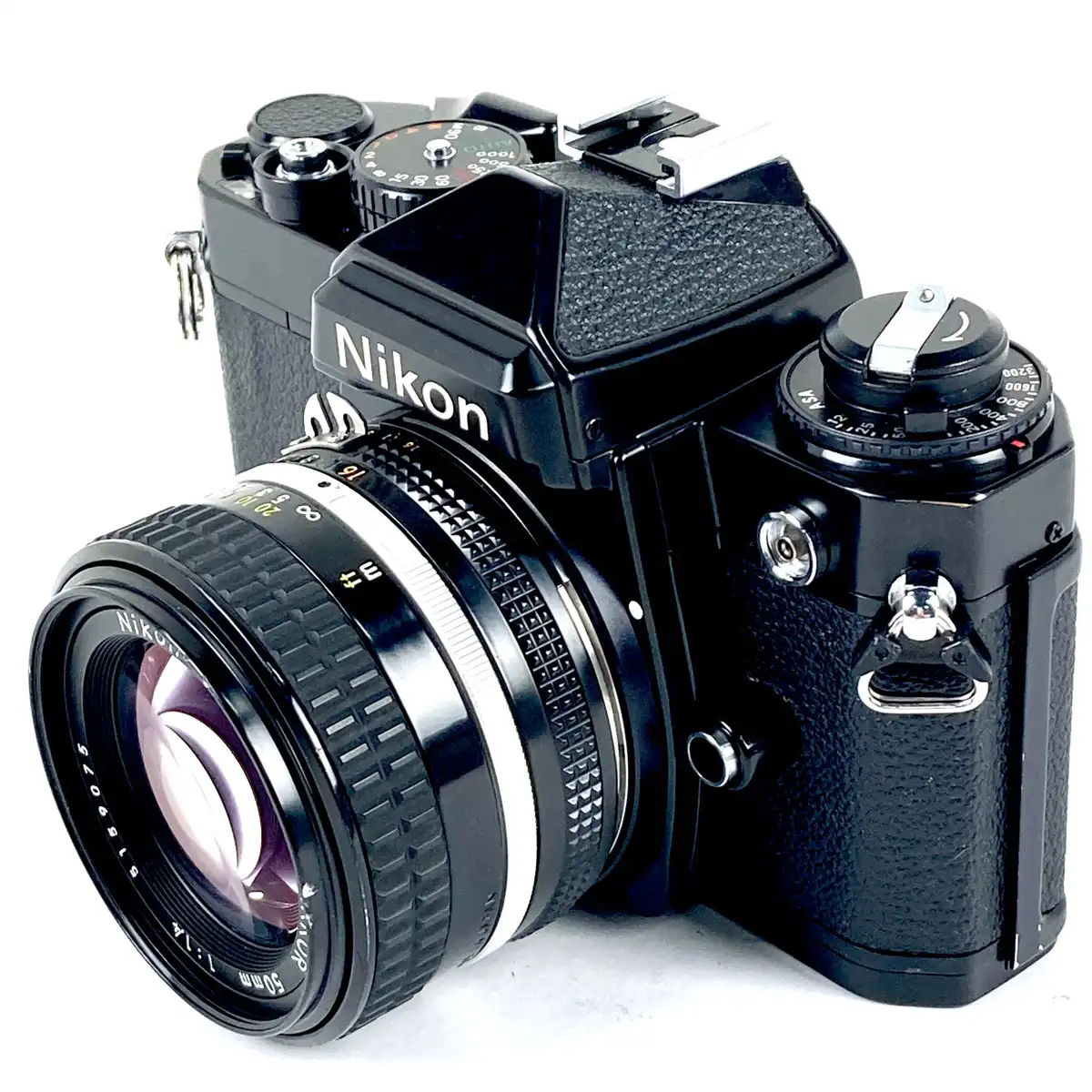 Nikon FE ブラック＋Ai-s NIKKOR 50mm F1.4 フィルム マニュアルフォーカス 一眼レフカメラ