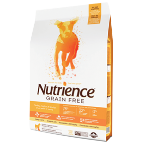 bag of Nutrience Grain Free for dogs