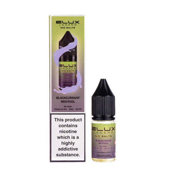Elux Legend Blackcurrant Menthol vape juice