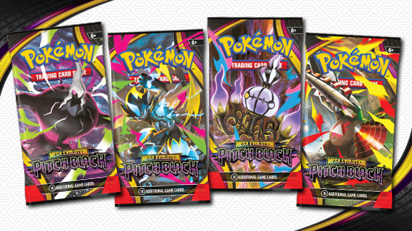 best pokemon card packs to buy - Four Pokémon trading card packs displayed next to each other on a surface.