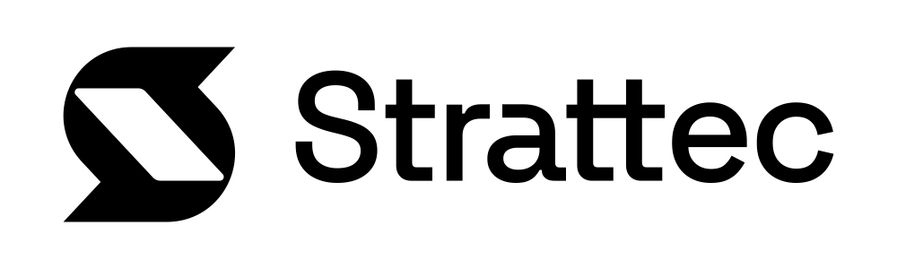 Strattec logo featuring a stylized 'S' and the company name.
