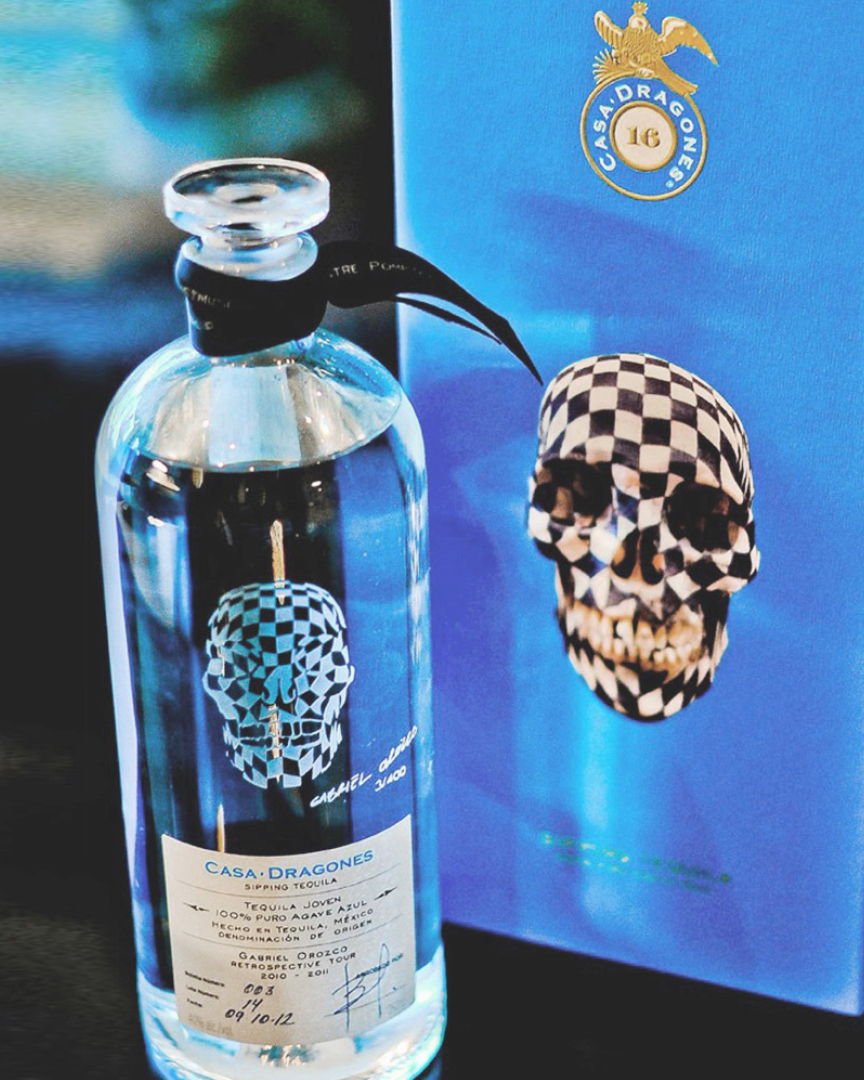 gabriel orozco, 2011 artist edition bottle.