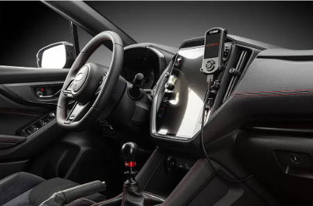 Vehicle interior with COBB Accessport