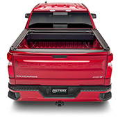 red chevy with tonneau cover