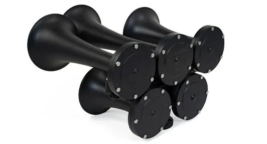 Diffuser ring and diaphragm area inside Nathan Airchime bell