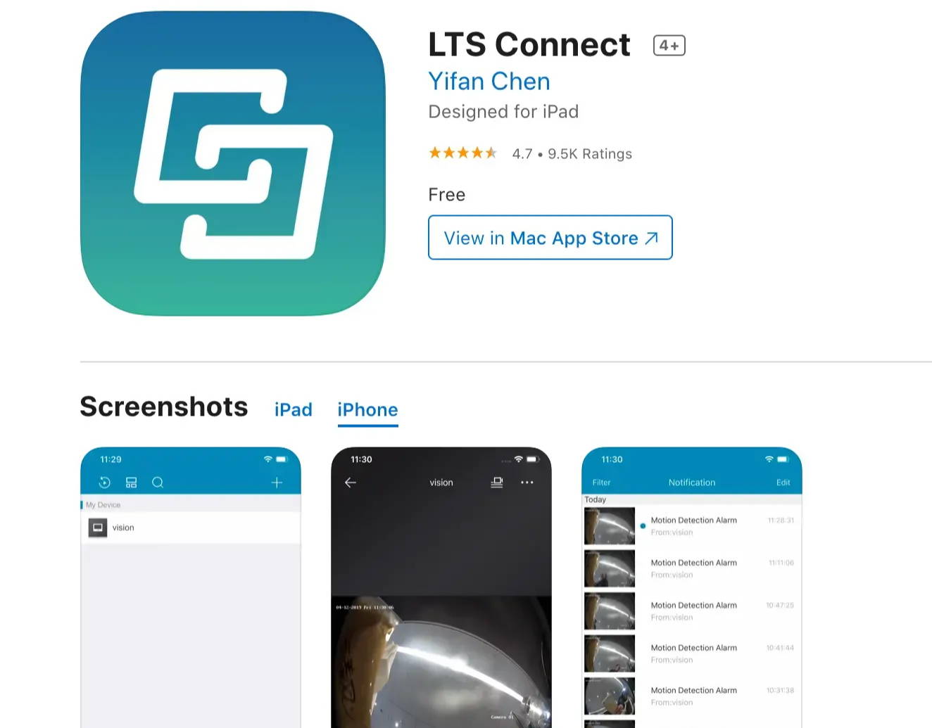 LTS Connect App Store