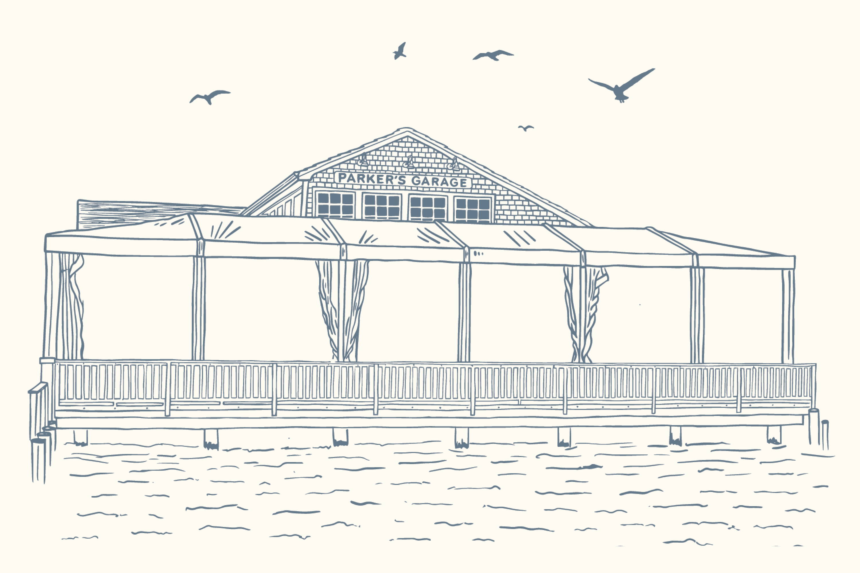 The Small Town Studio Venue Illustration