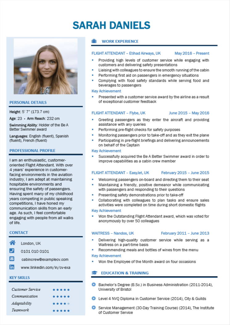 examples of cvs and resumes - professional cv writers