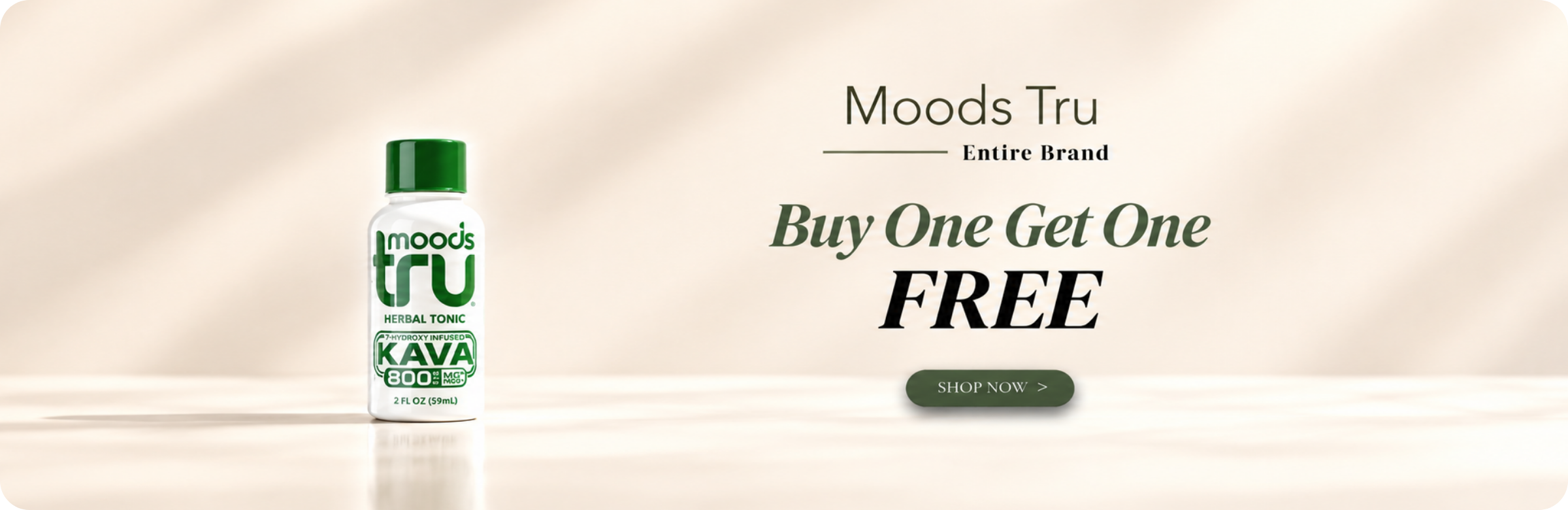 Bottle of Moods Tru with 