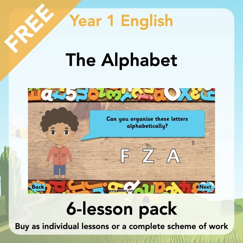 The Alphabet Free KS1 English Lessons
