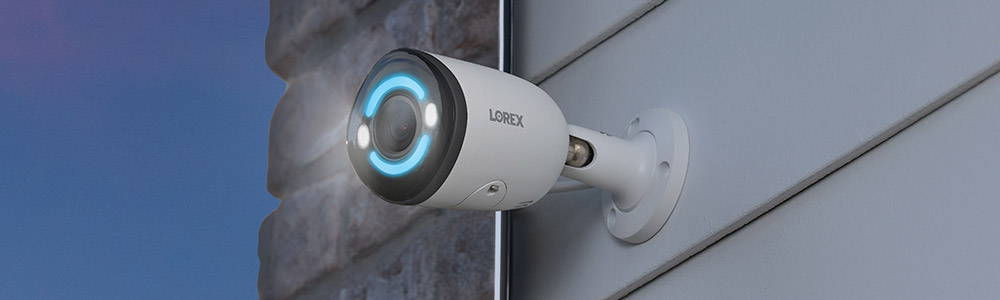 IP Security Camera Systems - IP Camera on wall