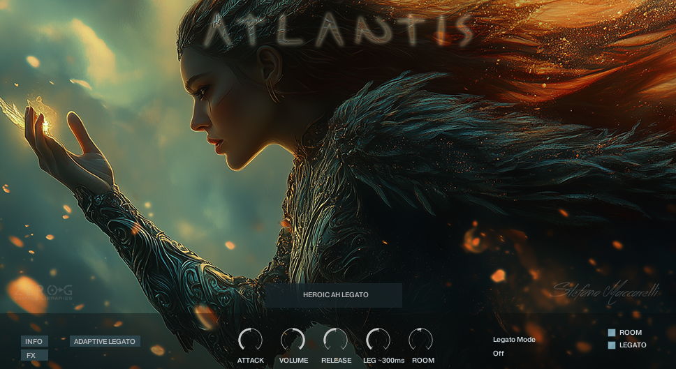 Zero-G Ethera Gold Atlantis - Heroic True Legato