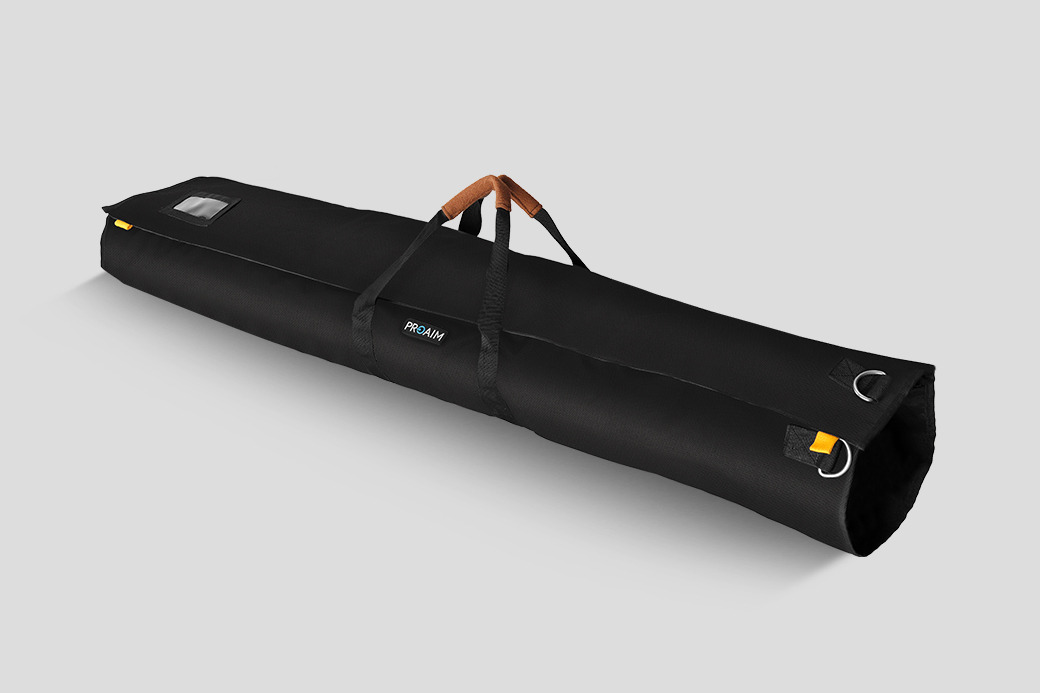 Proaim Cube Bag for Lighting Gel Filter Rolls | For Camera Assistants, Grips & Photographers