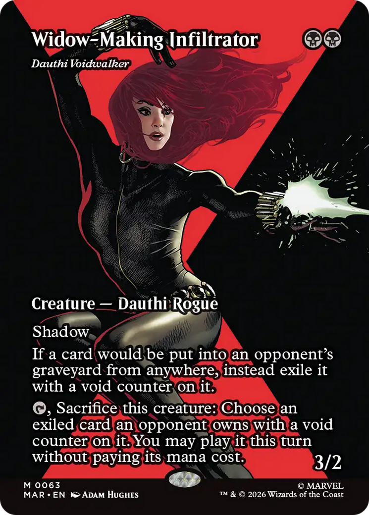 Dauthi Voidwalker from the MTG Marvel Bonus Sheet.