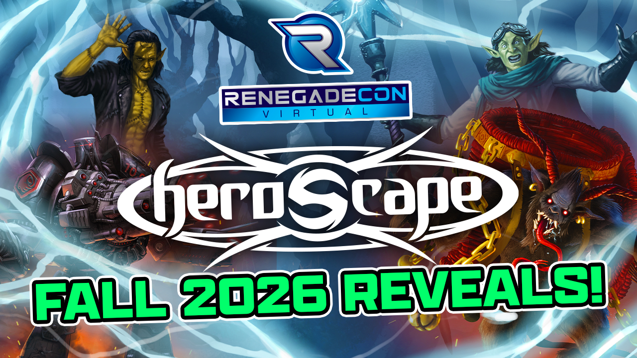 HeroScape Fall 2026 reveals at Renegade Con.