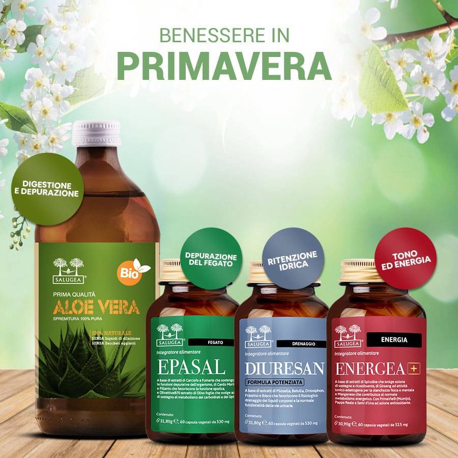 integratori per la primavera