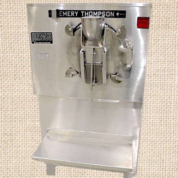 High Quality Organics Express emery thompson ice cream machine