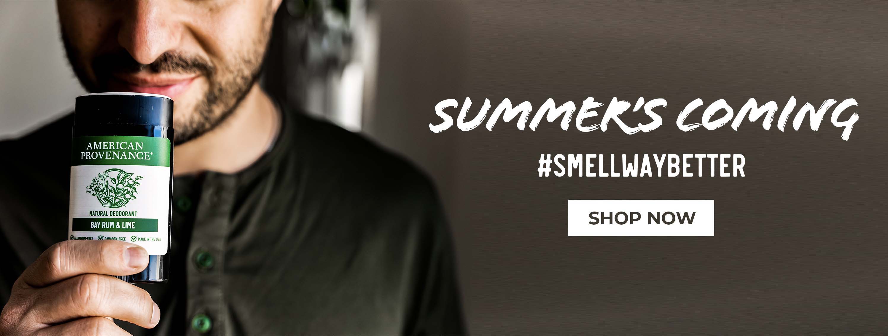 Summer's Coming. #Smellwaybetter shop now