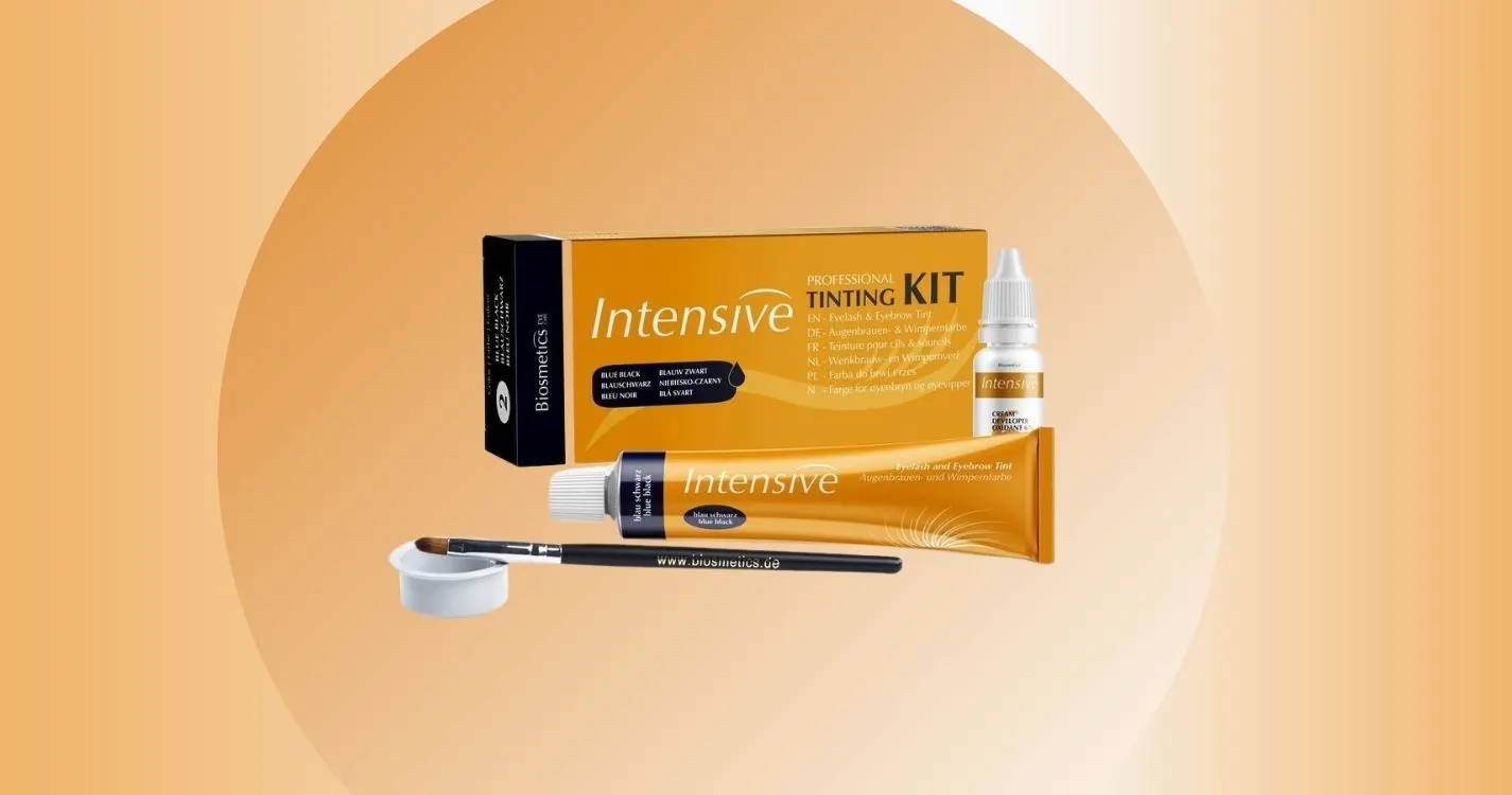 A small professional lash and brow tinting kit by Intensive