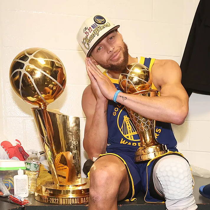 Stephen Curry celebrations