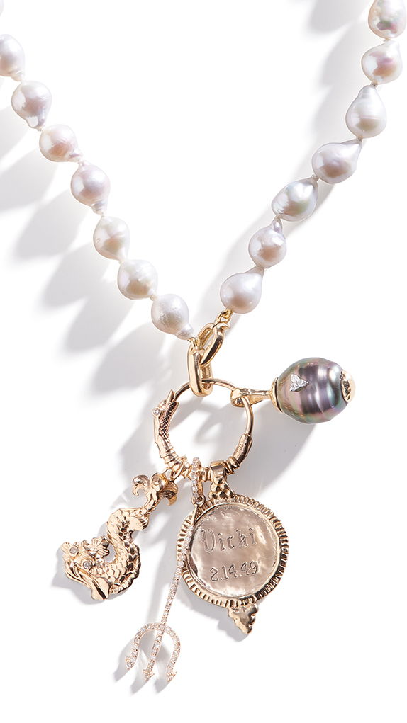 Gold Personalized Charms Inspired by Atlantis