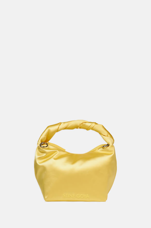 The Stine Goya Ziggy Mini Hobo Bag in yellow.