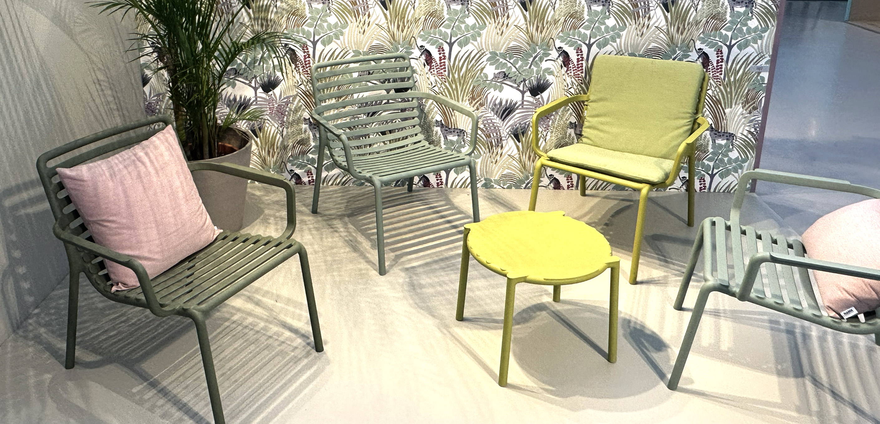 Doga Garden Chairs - Recycled And Made By Nardi, Italy
