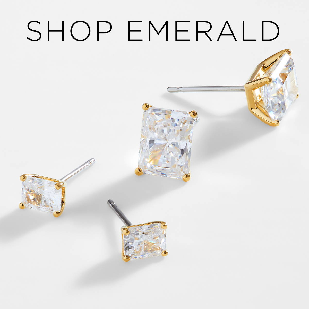 Click to shop emerald stone styles