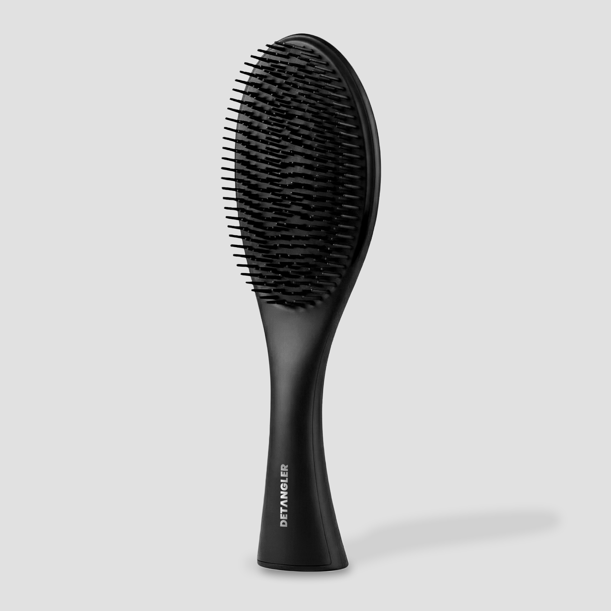 LUNA DETANGLER lightweight black travel hair brush