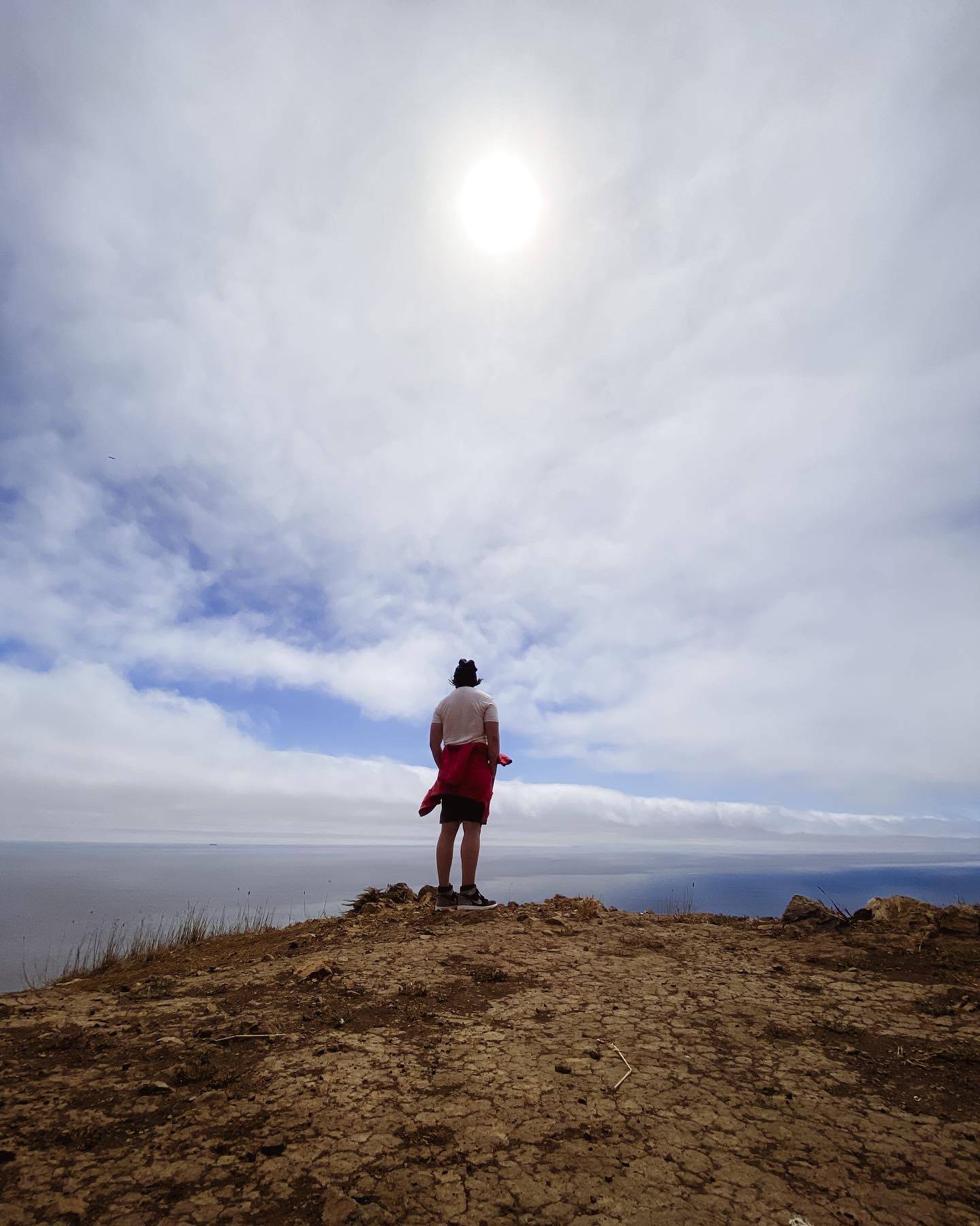 Artist Patricia Vargas visits Muir Beach, CA - Shots of my husband