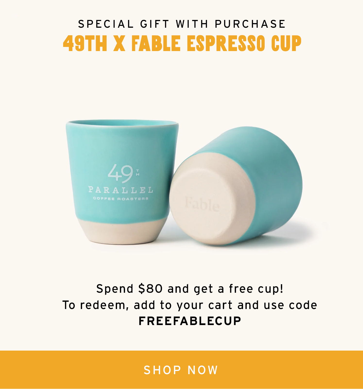 49th Parallel Coffee | Back to School 2025 | Free Gift with Purchase