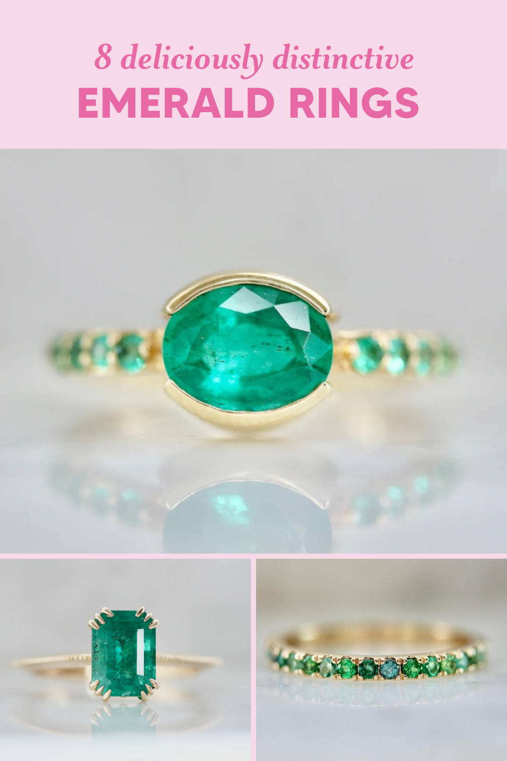 8 deliciously distinctive emerald rings and pro tips for picking your perfect emerald