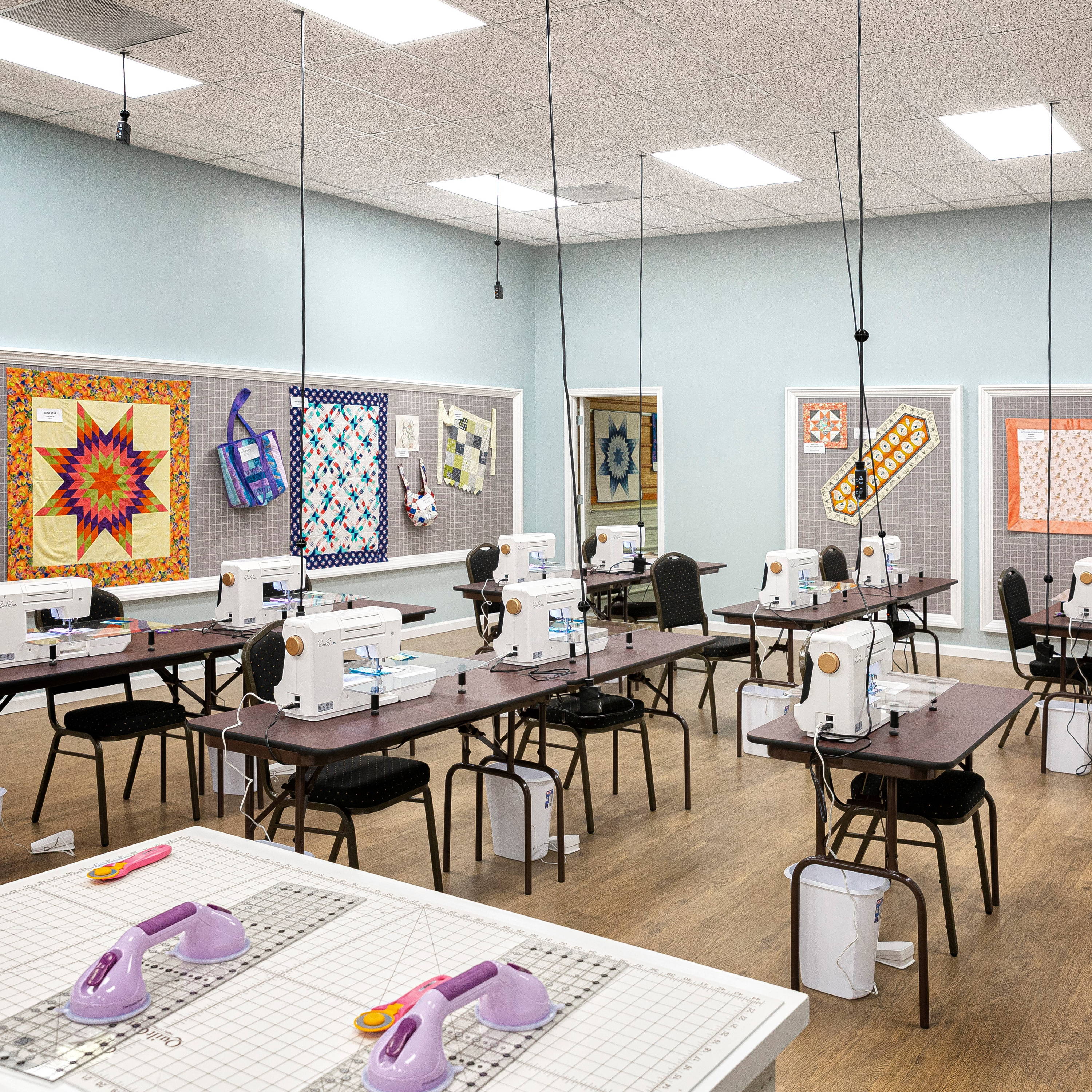 Learn to quilt at the Missouri Star education center in Hamilton, MO!