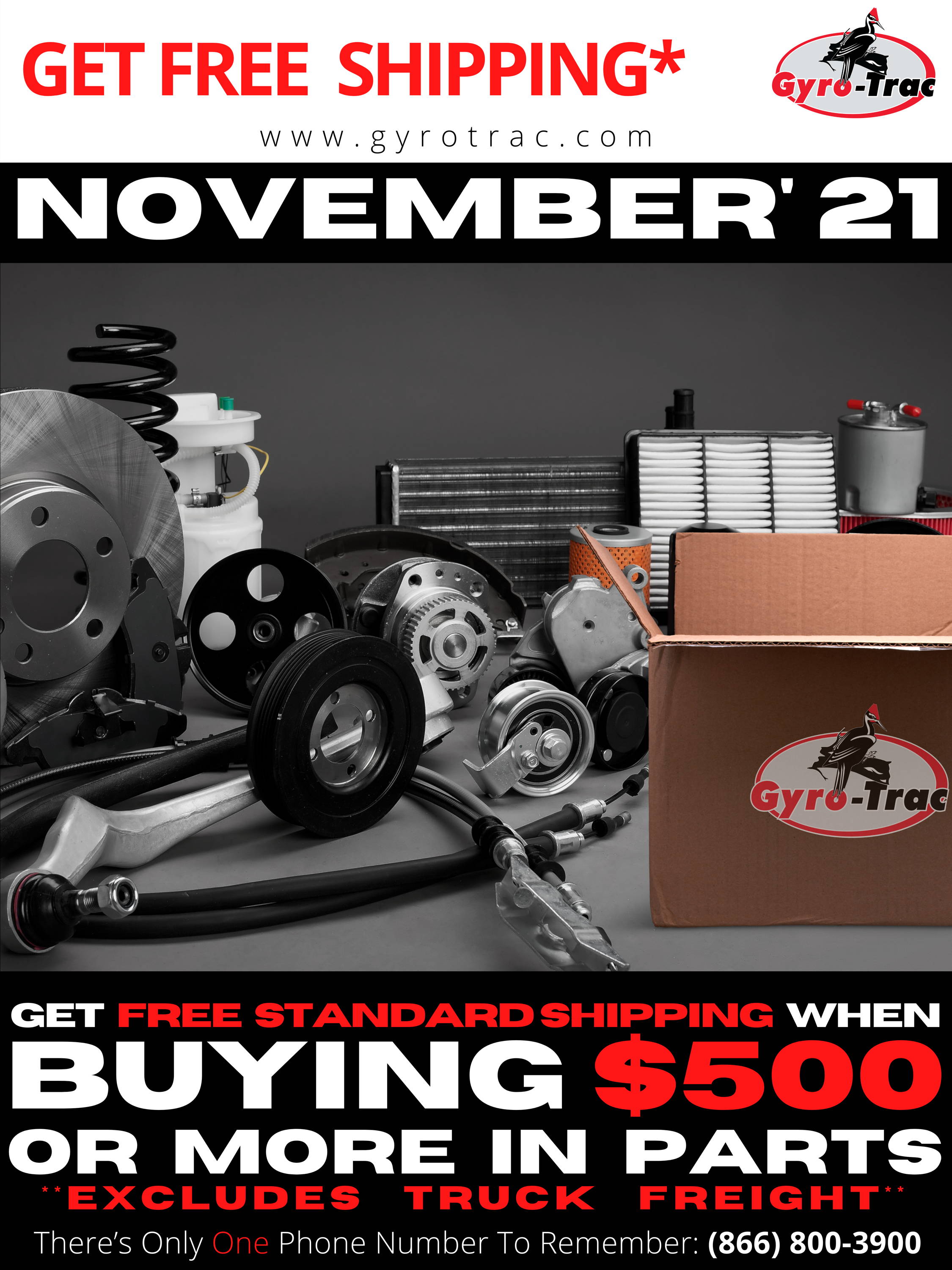 Gyro-Trac November Sale Flyer